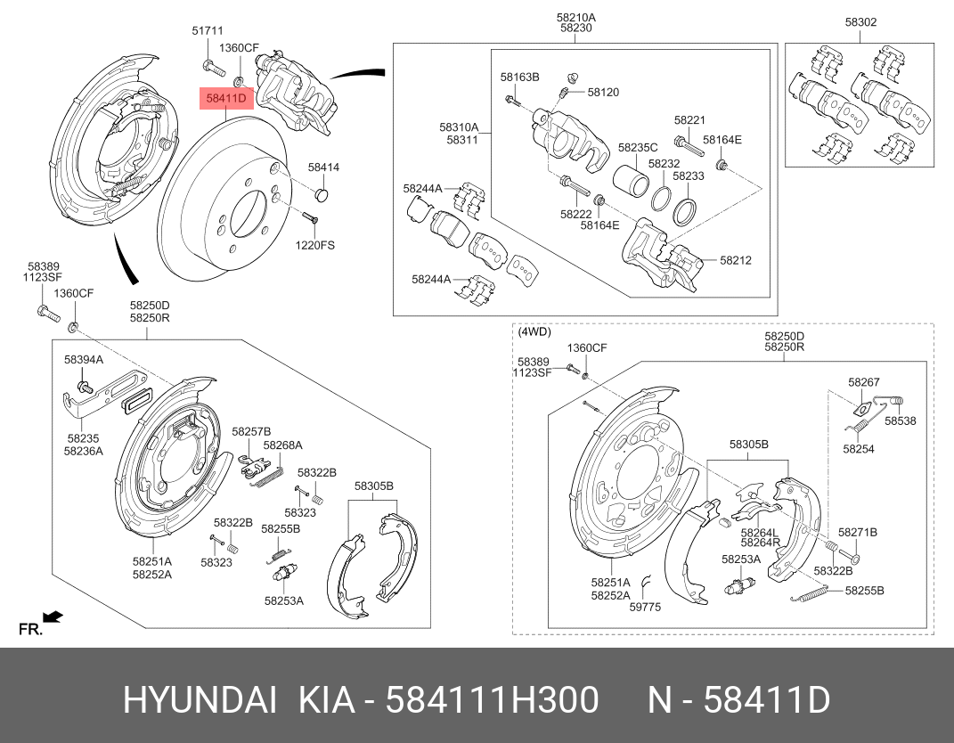 DISC FRANA SPATE KIA CEED