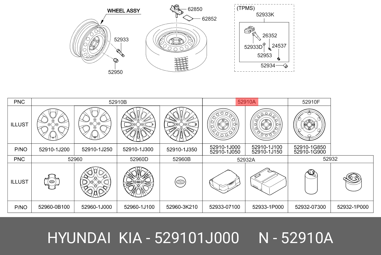 JANTA TABLA 5.5j x 14 ET46 Accent 2006- / I20 *