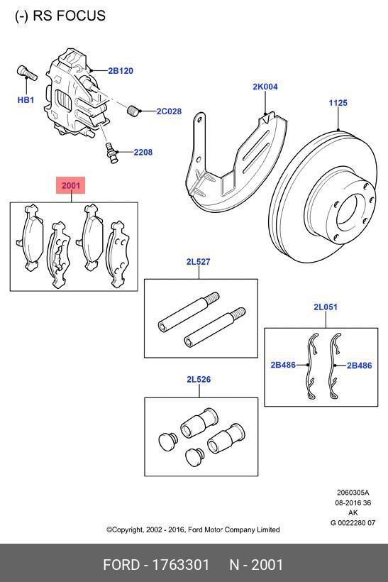 Disc brake pad, set