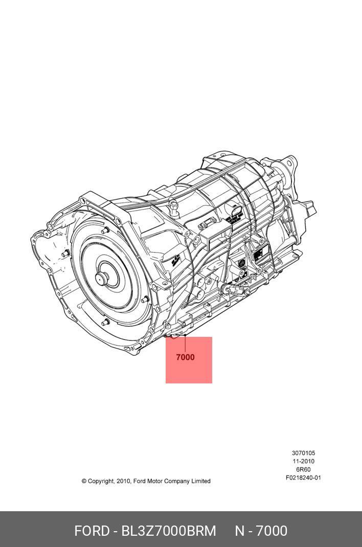 BL3Z-7000-BRM FORD TRANS AND CONVERTOR