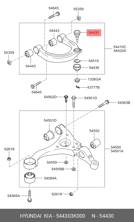 PIVOT BASCULA SUPERIOARA HY