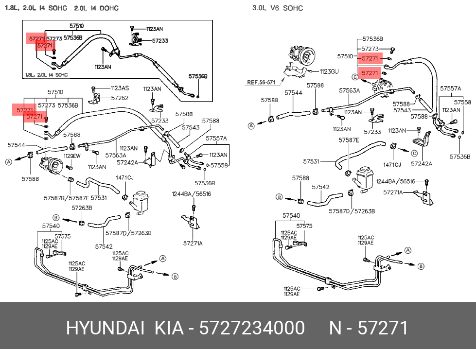 GARNITURA COND SERVO HY TS