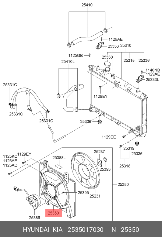 CARCASA ELECTROV HY ACC 95