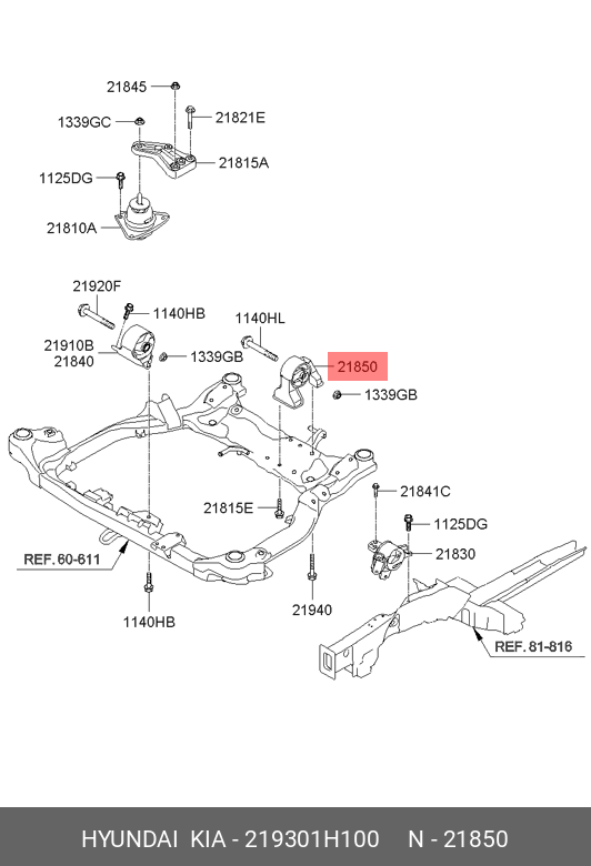 TAMPON MOTOR SP DR HY