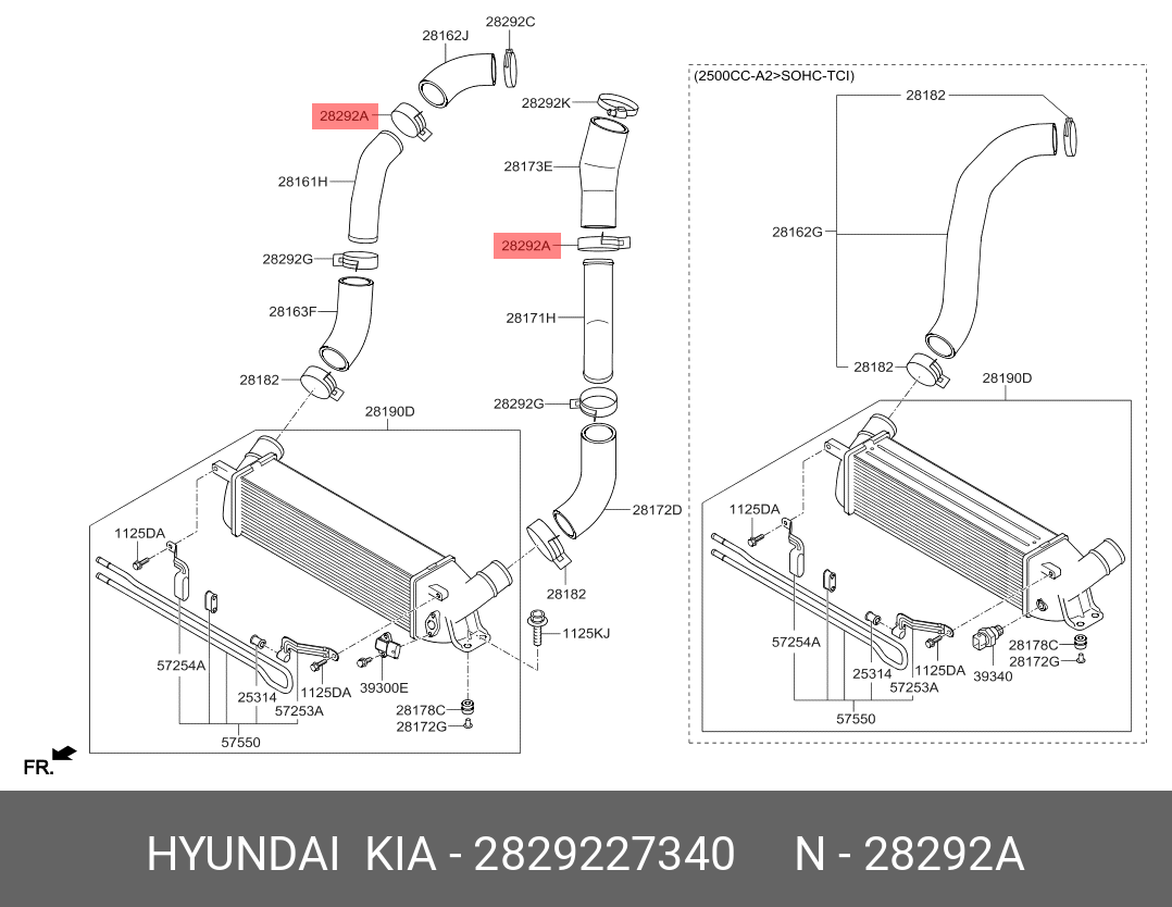 2829227340 HYUNDAI KIA Clamp
