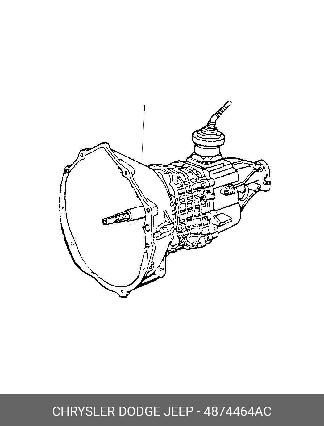 4874464AC MOPAR MANUAL TRANSMISSION FLUID NSG 370