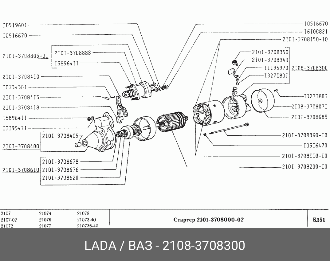 Щеткодержатель стартера всборе