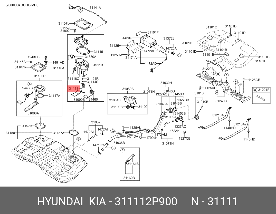 MODUL POMPA CARBURANT