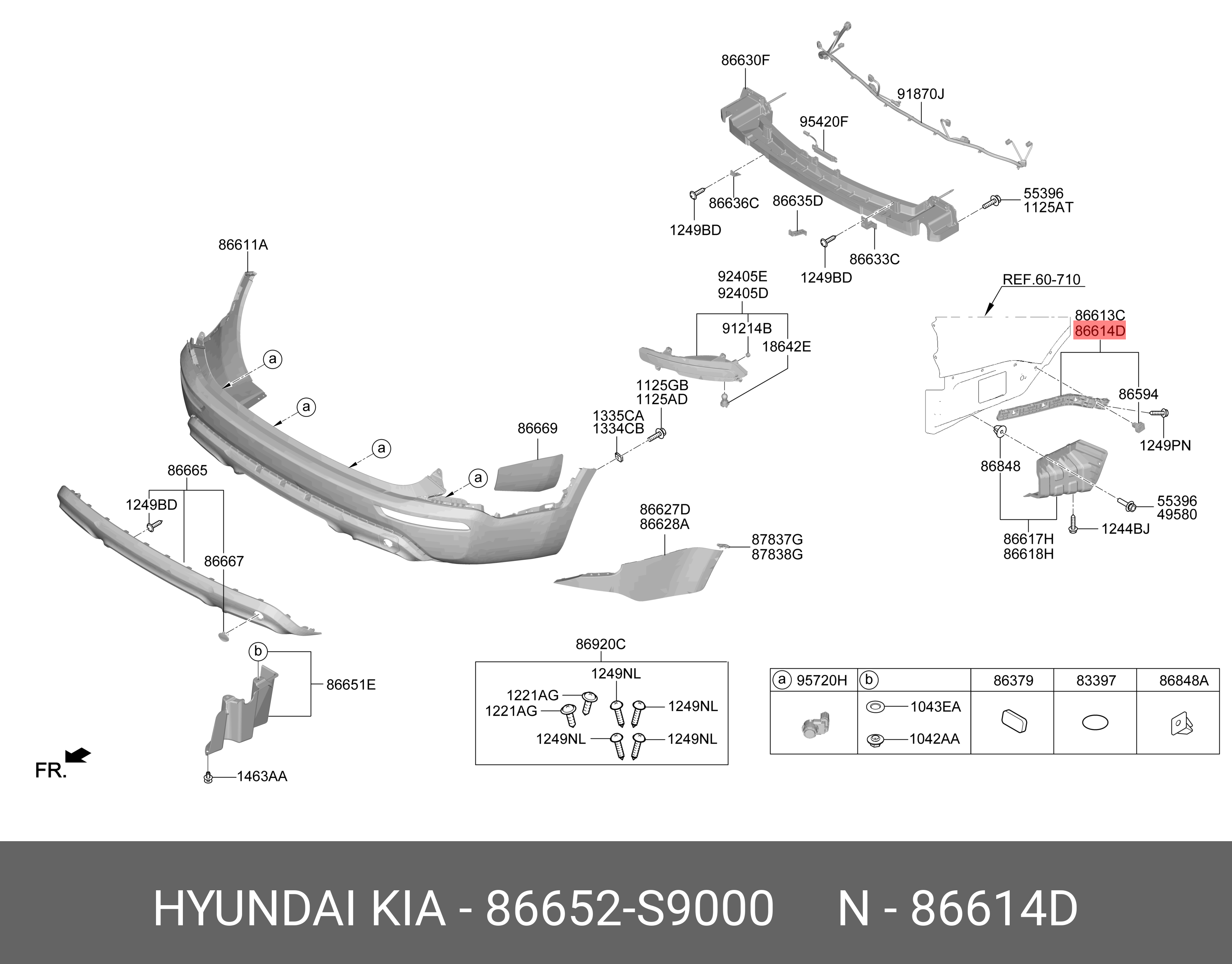 86652S9000 HYUNDAI KIA Part