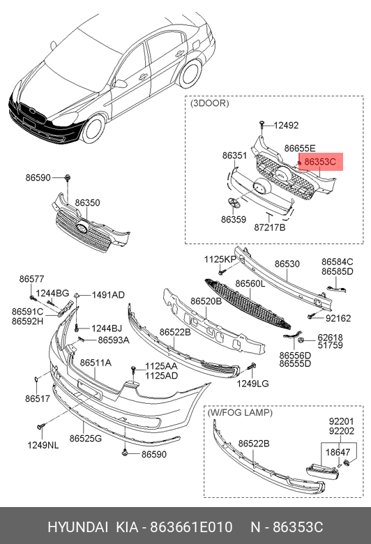 DEFLECTOR SUP GRILA RADIAT