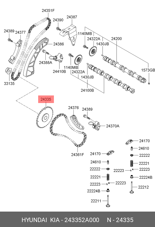 PINION POMPA INJECTIE HY