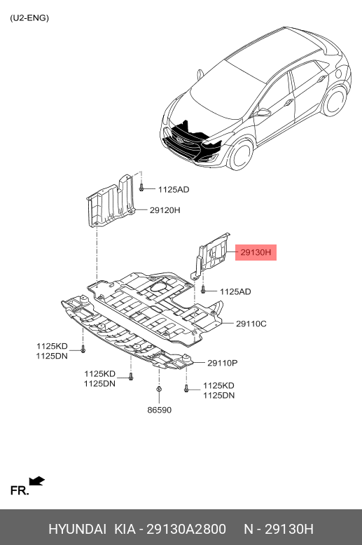 SCUT MOTOR STANGA *