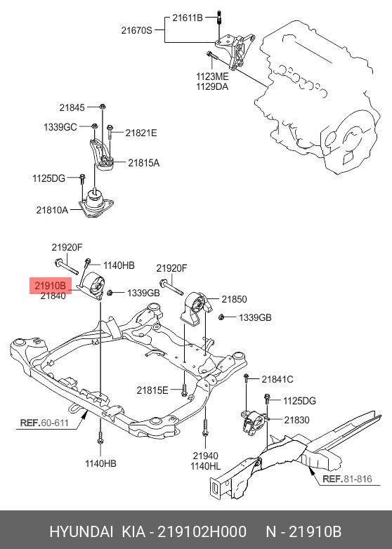 SUPORT MOTOR