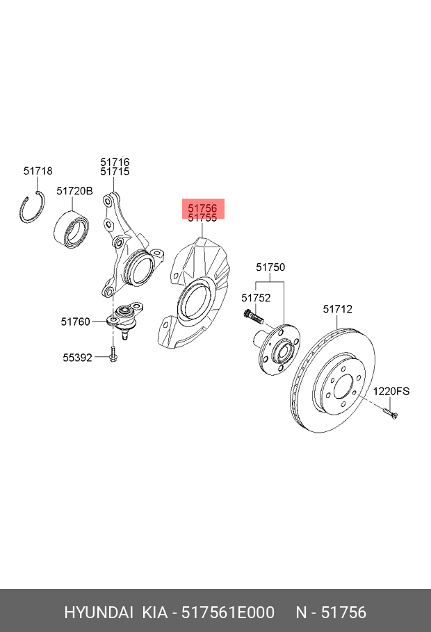COVER-FR BRAKE DISC DUST RH
