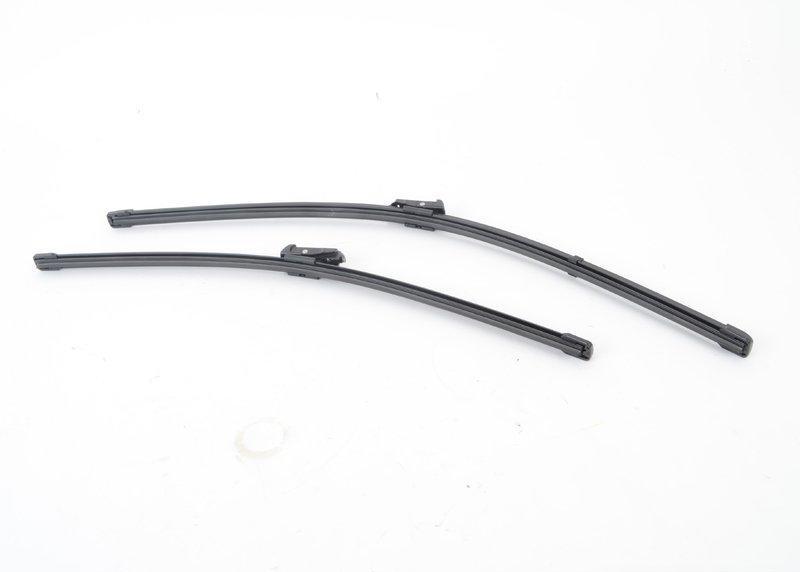 Wiper blade set, front