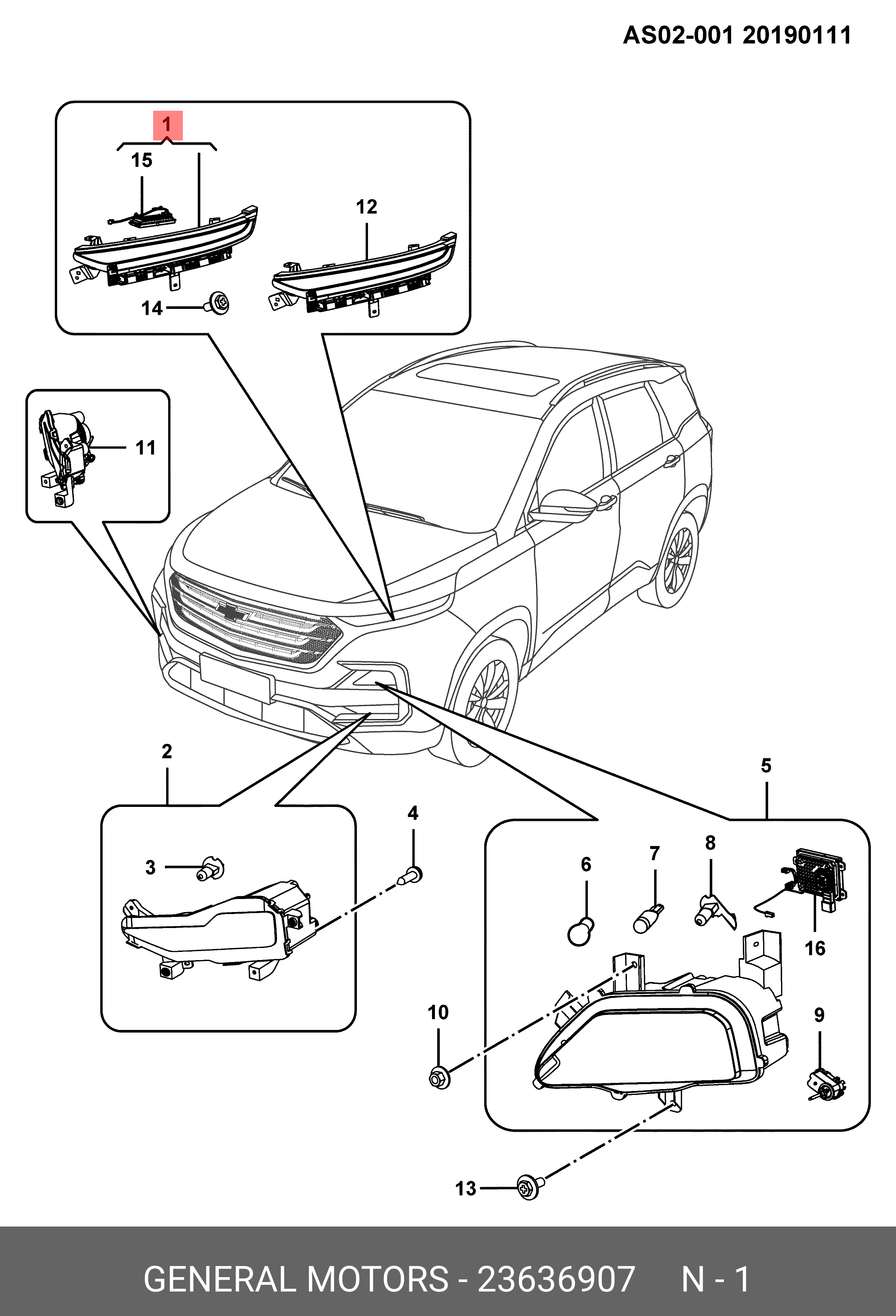 23636907 GENERAL MOTORS Part