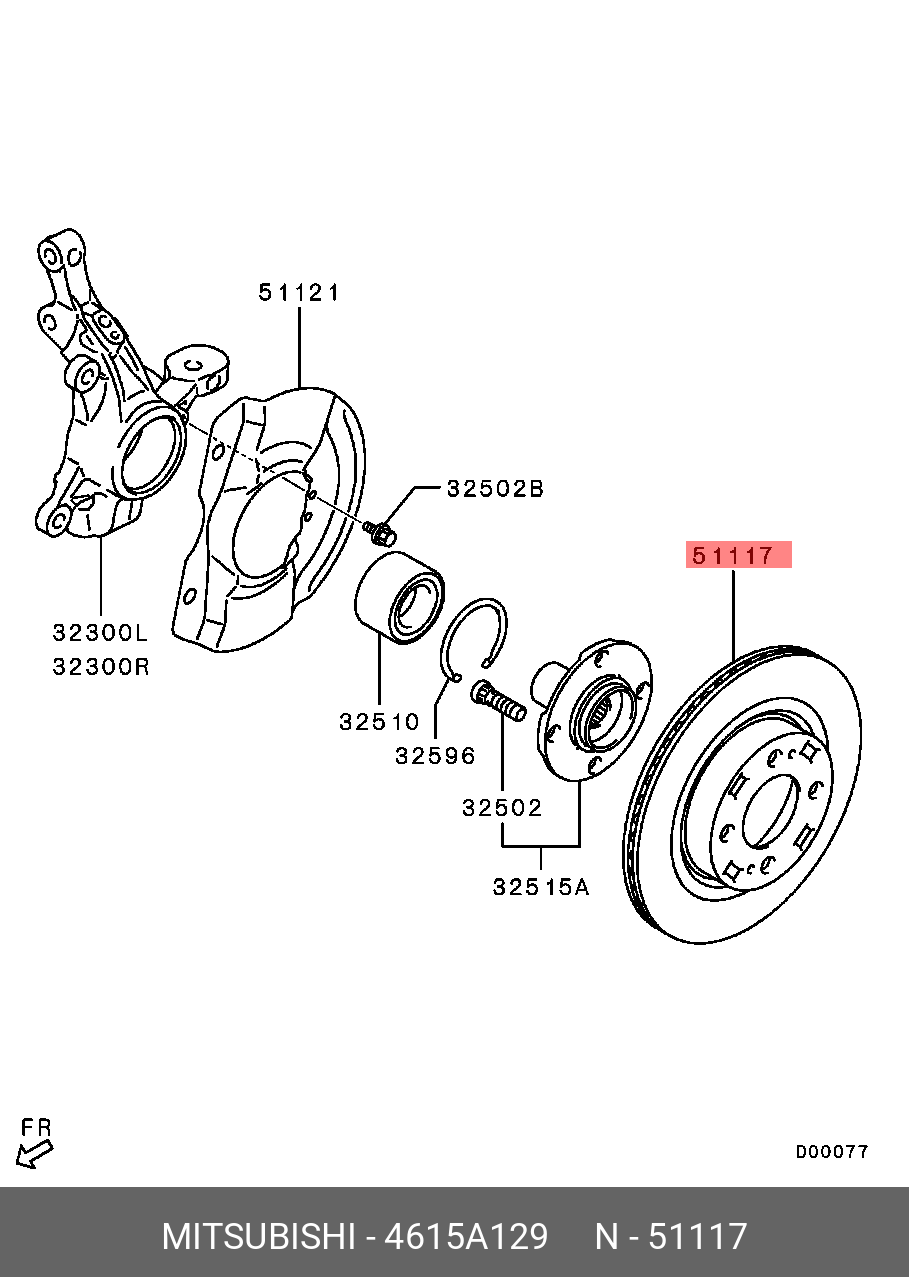 DISC FRANA FATA SPACE STAR