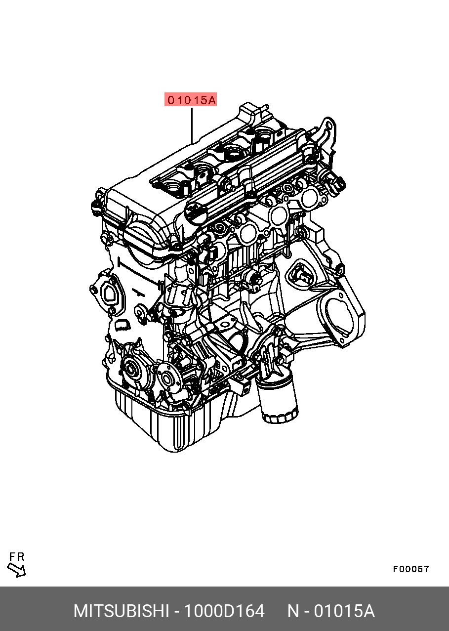 1000D164  OE  MITSUBISHI