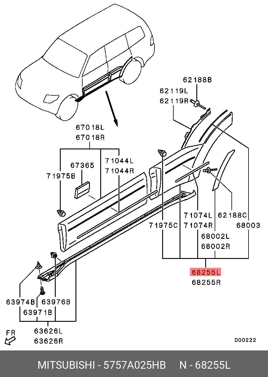 BANDOU USA SPATE STG BK