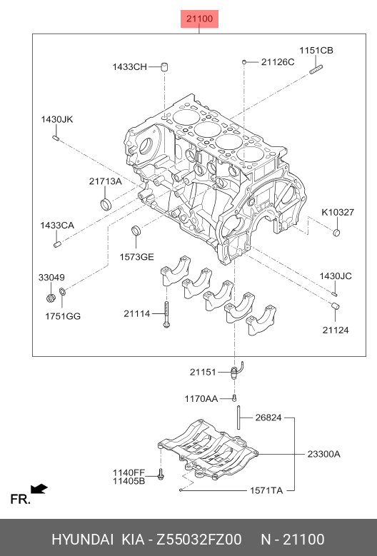 BLOC MOTOR ( MODEL 1 ) - EURO 6