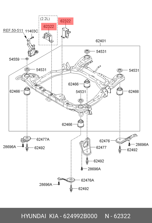 BUCSA CADRU MOTOR HY